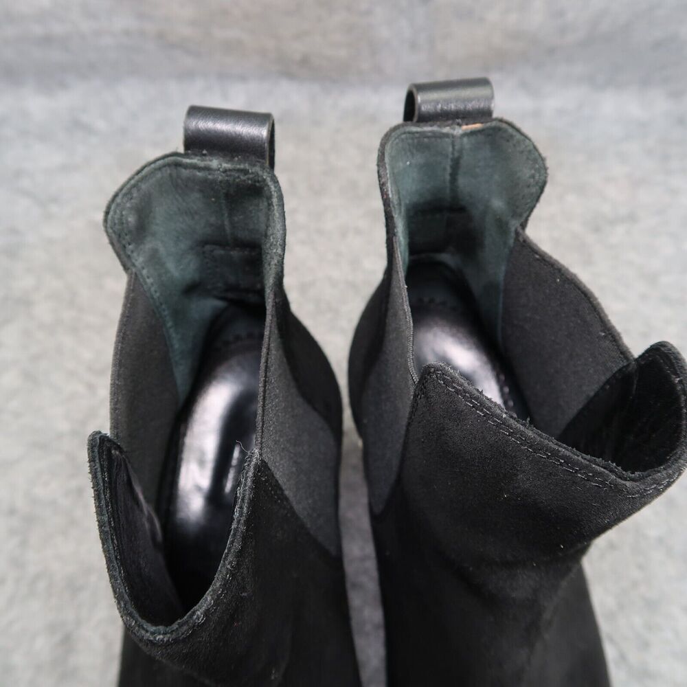 Rag & Bone Shoe Women 5 Chelsea Boot Devon Ankle Bootie Leather Block Heel Black - Picture 15 of 16